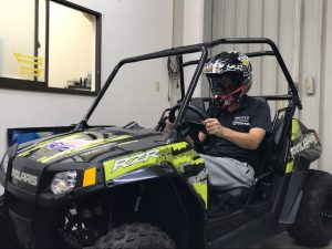 ポラリスRZR 170 EFI オフロードバギー オリジナルデカール製作施工